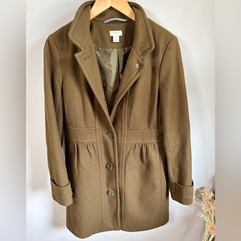 J. Crew Brown Trench Coat